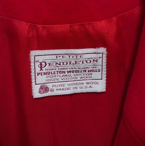 Pendleton Wool Suit Jacket